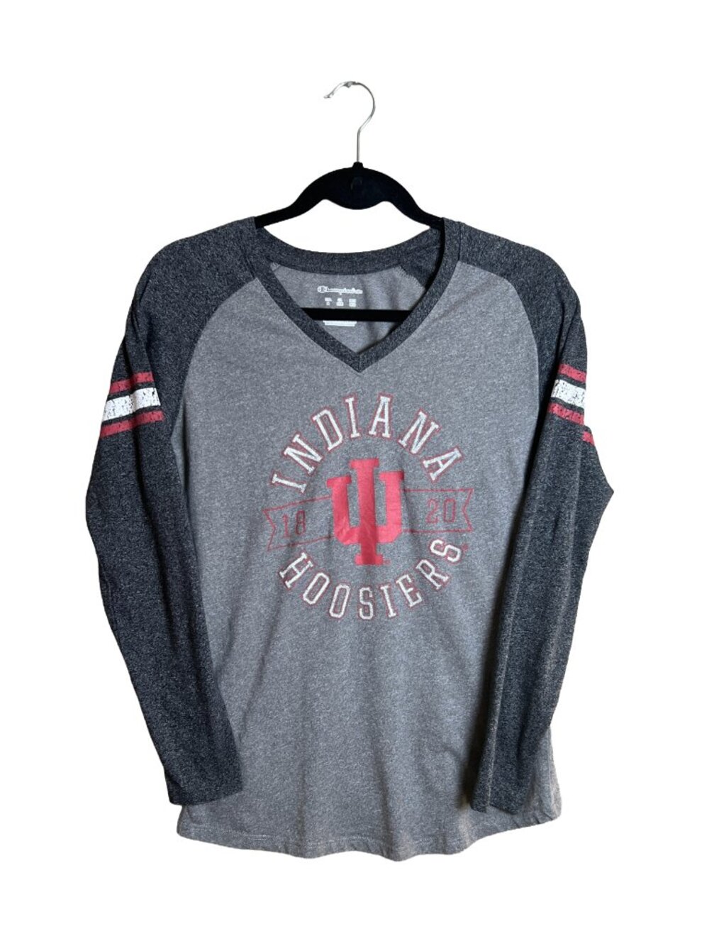 Champion‎ Indiana Hoosiers Shirt Gray Gameday Collegiate Medium
